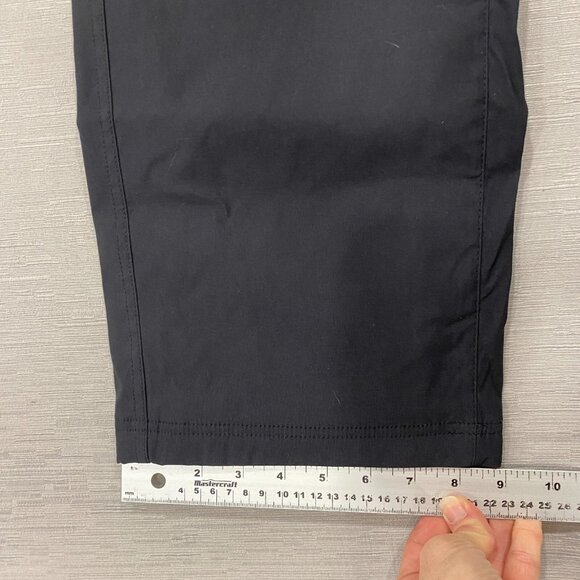 Eddie Bauer Fleece Lined Tech Pants Mens 34 x 30 Black Water Repellent Insulated - Picture 9 of 12